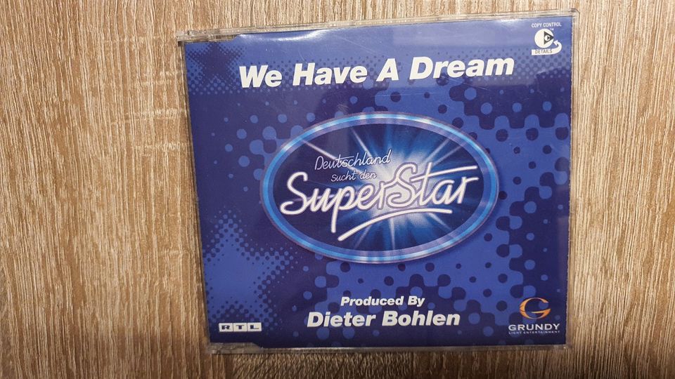 Original Maxi CD Single: DSDS - We have a dream in Lippstadt