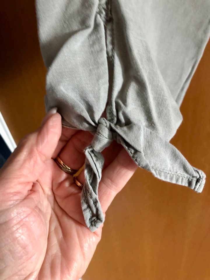 H&M Leinenhose Gr 38/40 mausgrau, wie neu in Neumünster