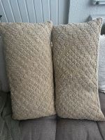 2x unique living Kissen beige Duisburg - Rumeln-Kaldenhausen Vorschau