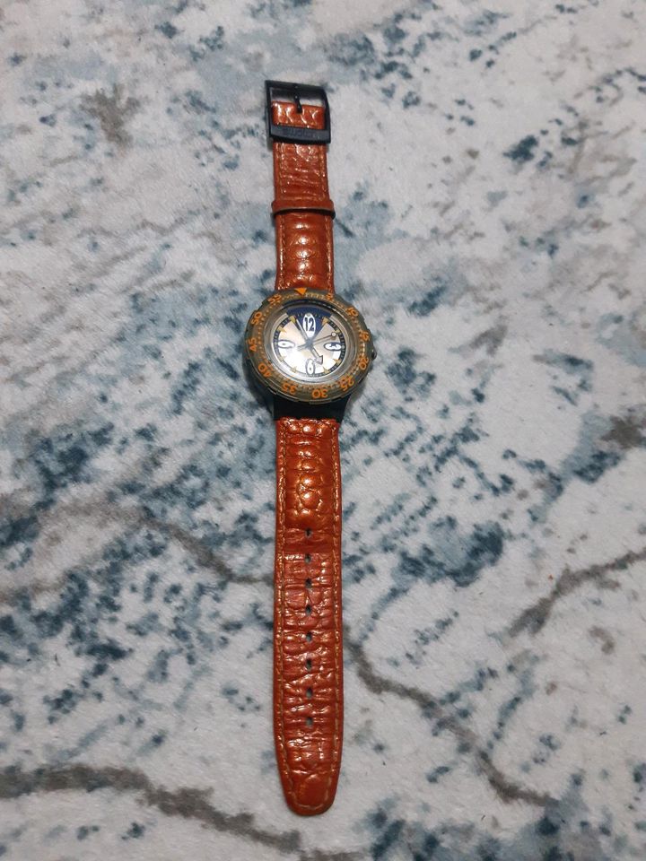 Swatch Armbanduhr Lederarmbanduhr unisex in Berlin