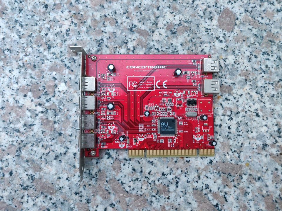 ✅ USB 2.0 Karte PCI 6 Ports Conceptronic ✅ in Bendorf