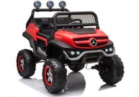 Mercedes Benz Unimog S Kinderauto Elektroauto 4x45W Ledersitz Rot Dortmund - Innenstadt-Nord Vorschau