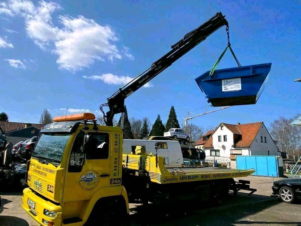 Multicar Containerdienst 1,5 m3 Entrümpelung, Haushaltsauflösung in Sangerhausen