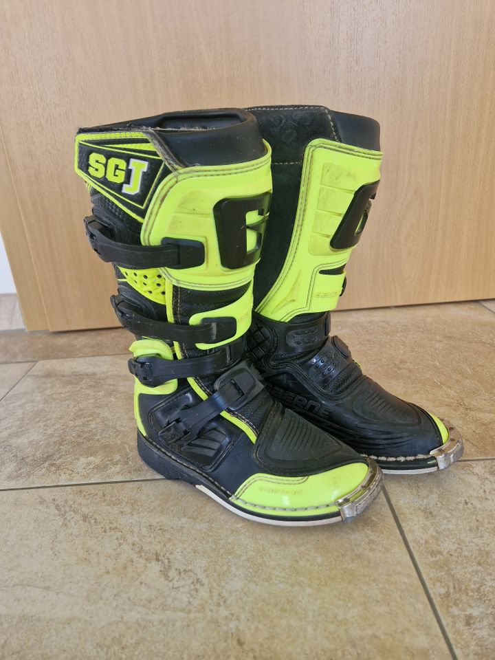 Gaerne Motocrossstiefel SGJ (Kinder) (Gr.34) gebraucht in Wimmelburg