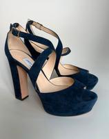 Jimmy Choo Suede April 120 Platform Sandals Größe 39,5 Köln - Köln Junkersdorf Vorschau