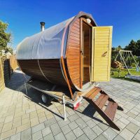 Mobile Sauna Fasssauna Fass Sauna Wellness Saunafass mieten Nordrhein-Westfalen - Porta Westfalica Vorschau