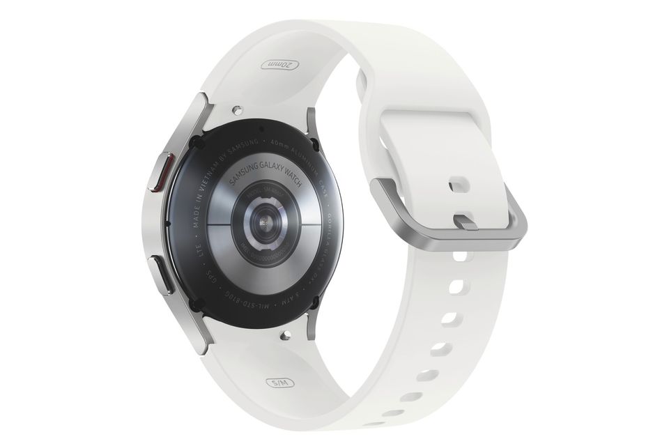 Samsung Galaxy Watch 4 SM-R865F LTE 40mm silber WearOS Smartwatch in Burg