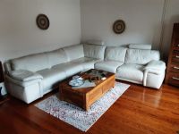 Ledersofa Creme Schenkellänge jeweils 3Meter Altona - Hamburg Bahrenfeld Vorschau