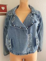 Blaue Jeansjacke mit Nieten, Gr. M/L, neu Rheinland-Pfalz - Worms Vorschau