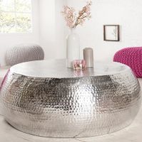 Neuer Designer Couchtisch Hammerschlag *silber* Pompon Orient Essen - Bredeney Vorschau