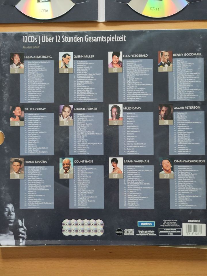 12 Musik CD s Jazz Master Collektion in Groß-Gerau