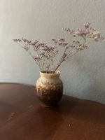 Kleine Vase braun beige Keramik Ton Portugal Blumen glasiert Hessen - Wiesbaden Vorschau