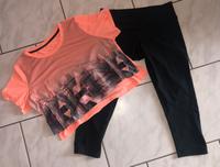 Sportbekleidung, Hose, T-Shirt, Größe S/M, Adidas, Schwarz,Orange Nordrhein-Westfalen - Raesfeld Vorschau