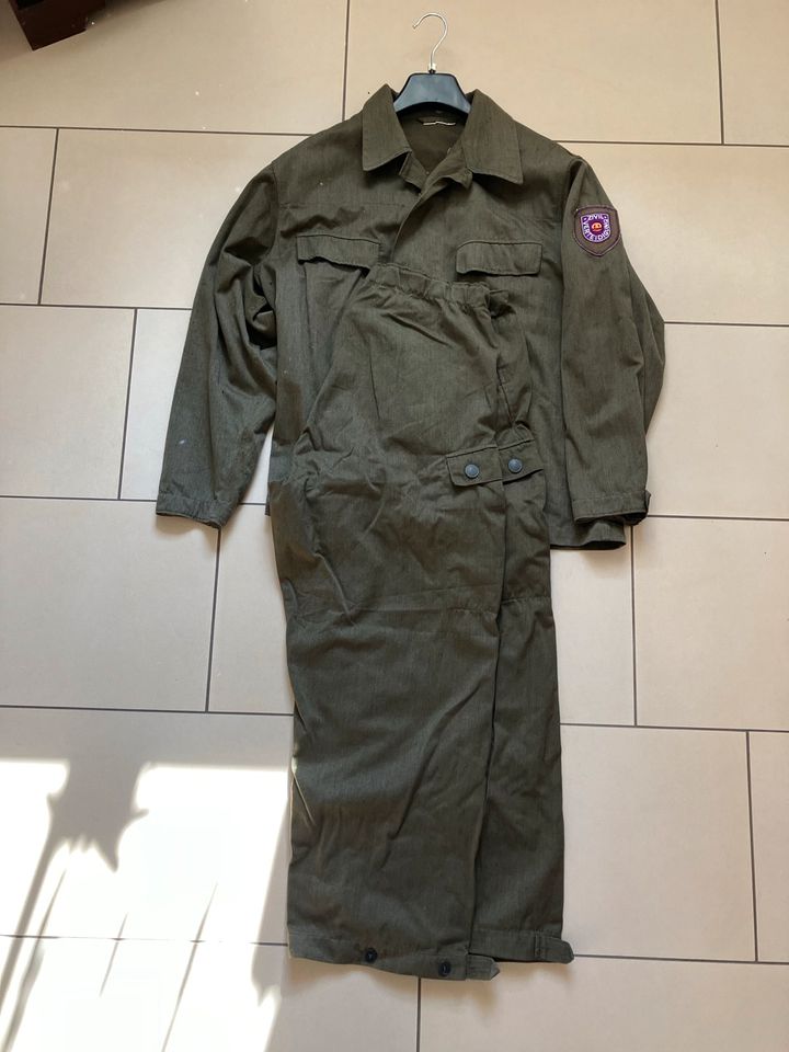 DDR Uniform Zivilverteidigung Jacke Hose K52 in Löwenberger Land-Löwenberg
