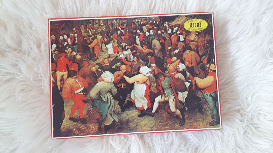 Pieter Brueghel Puzzle Bauernhochzeit Hochzeitstanz (1000 Teile) in Tuttlingen