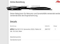 Apple Ipad (10.Gen 2022) Niedersachsen - Twistringen Vorschau
