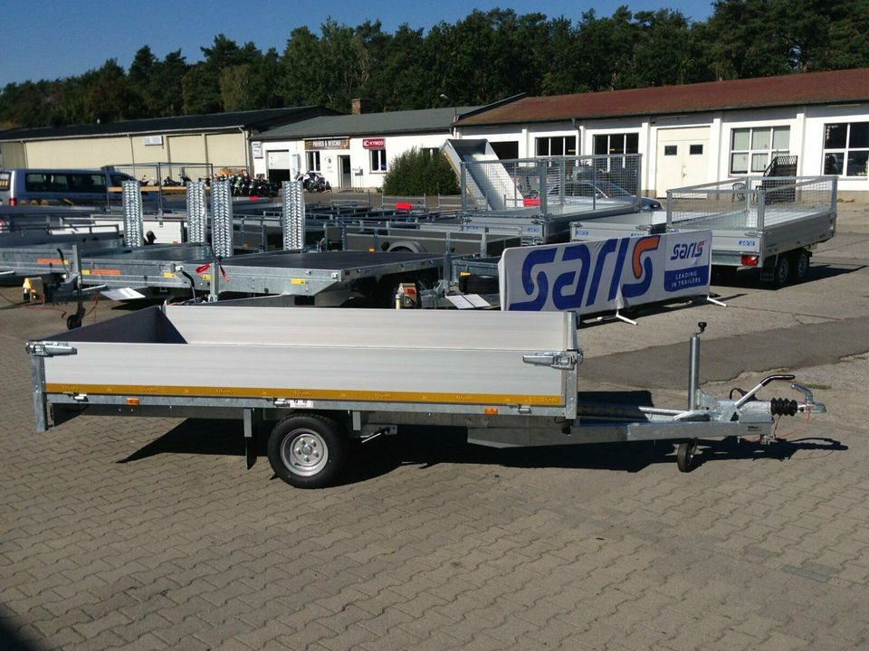 ⭐️ Eduard Auto Transporter 1350 kg 311x180x30 cm Rampen Winde 63 in Schöneiche bei Berlin