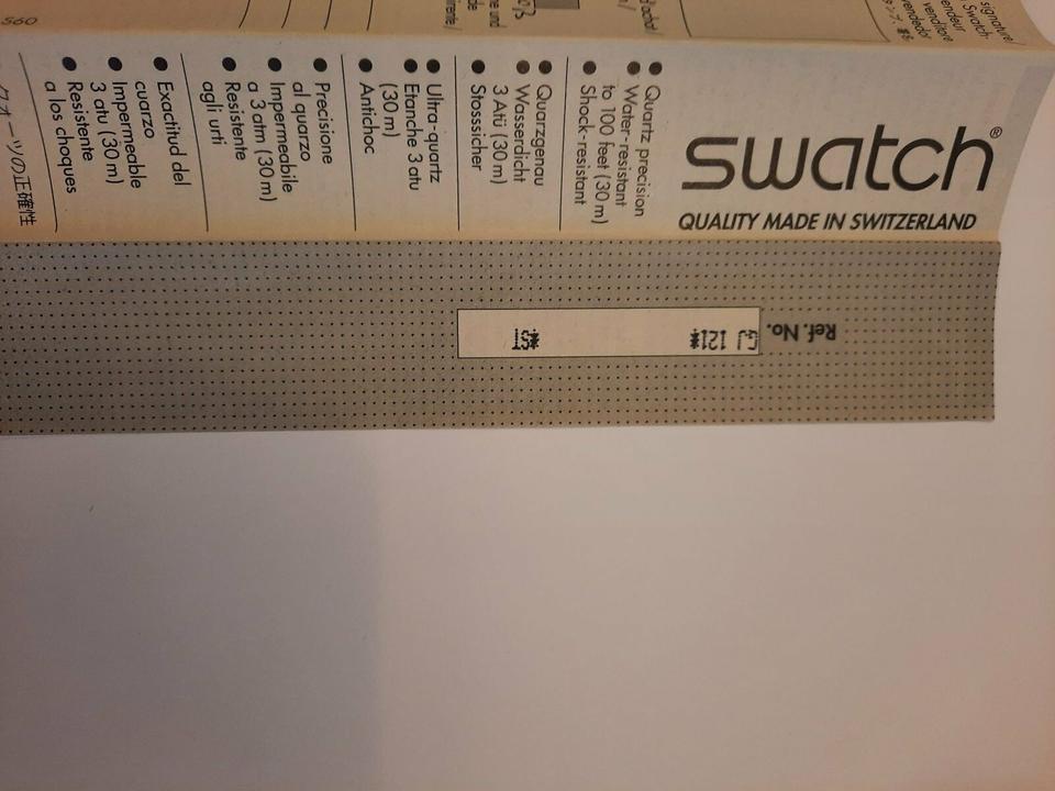 Swatch Uhr Sammlerobjekt Sweet Teddy mit Originalverpackung in Berlin