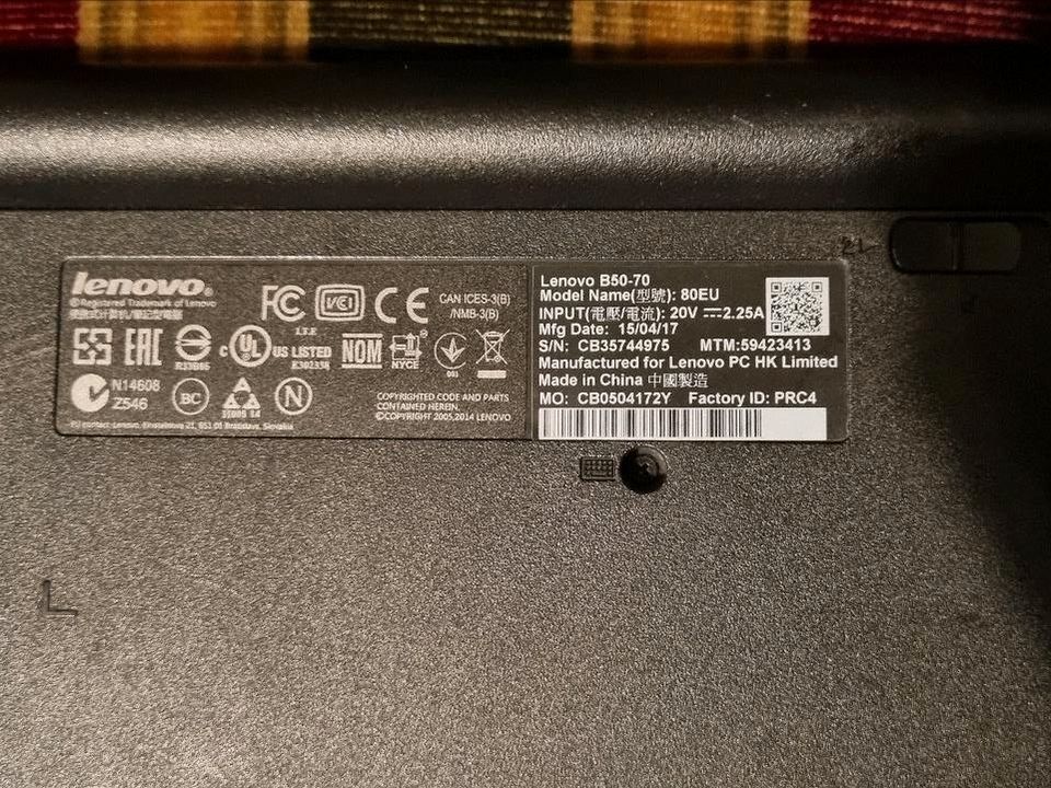 Lenovo B50-70 80EU Schlachtfest Ersatzteile in Dortmund