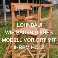 Drückjagdbock, Hochsitz, Jagdkanzel mit ihrem Holz bauen lassen!! Schleswig-Holstein - Großenaspe Vorschau