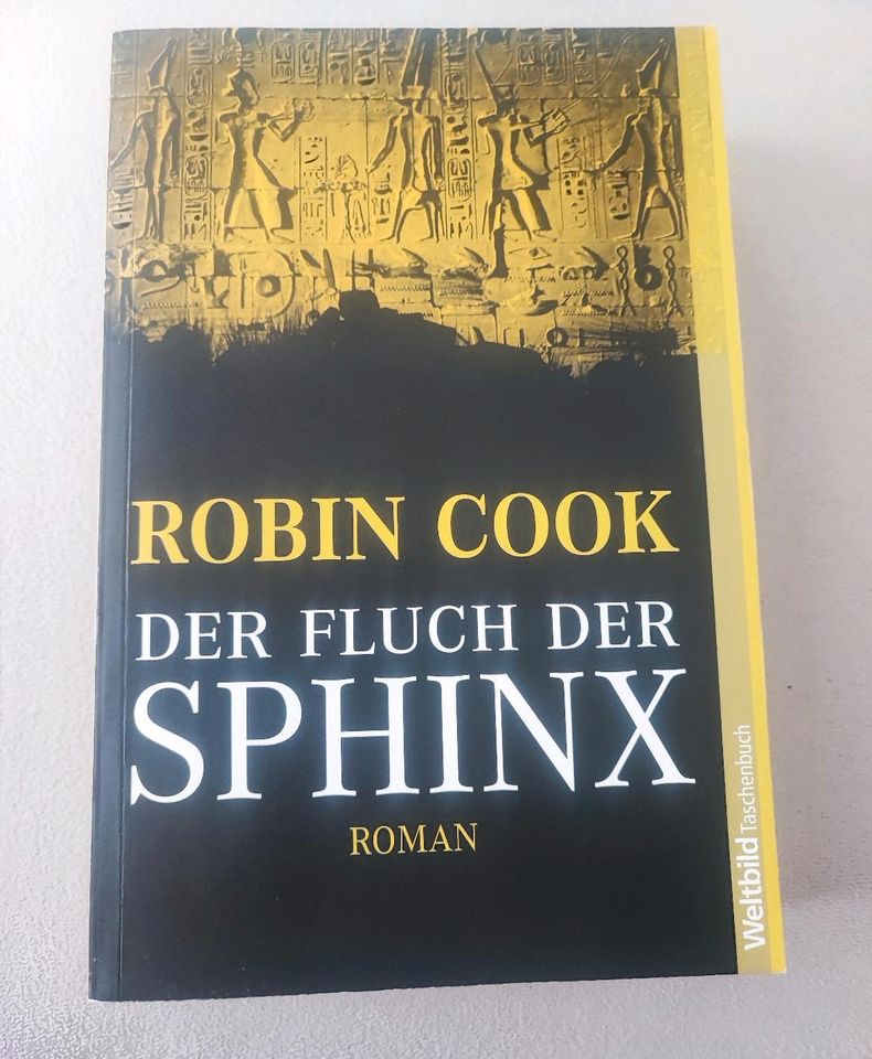 Der Fluch der Sphinx - Robin Cook - Roman in Hamburg