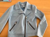 Jacke Damen Mädchen Hailys Größe S Wildlederoptik hellblau Bayern - Taufkirchen Vils Vorschau