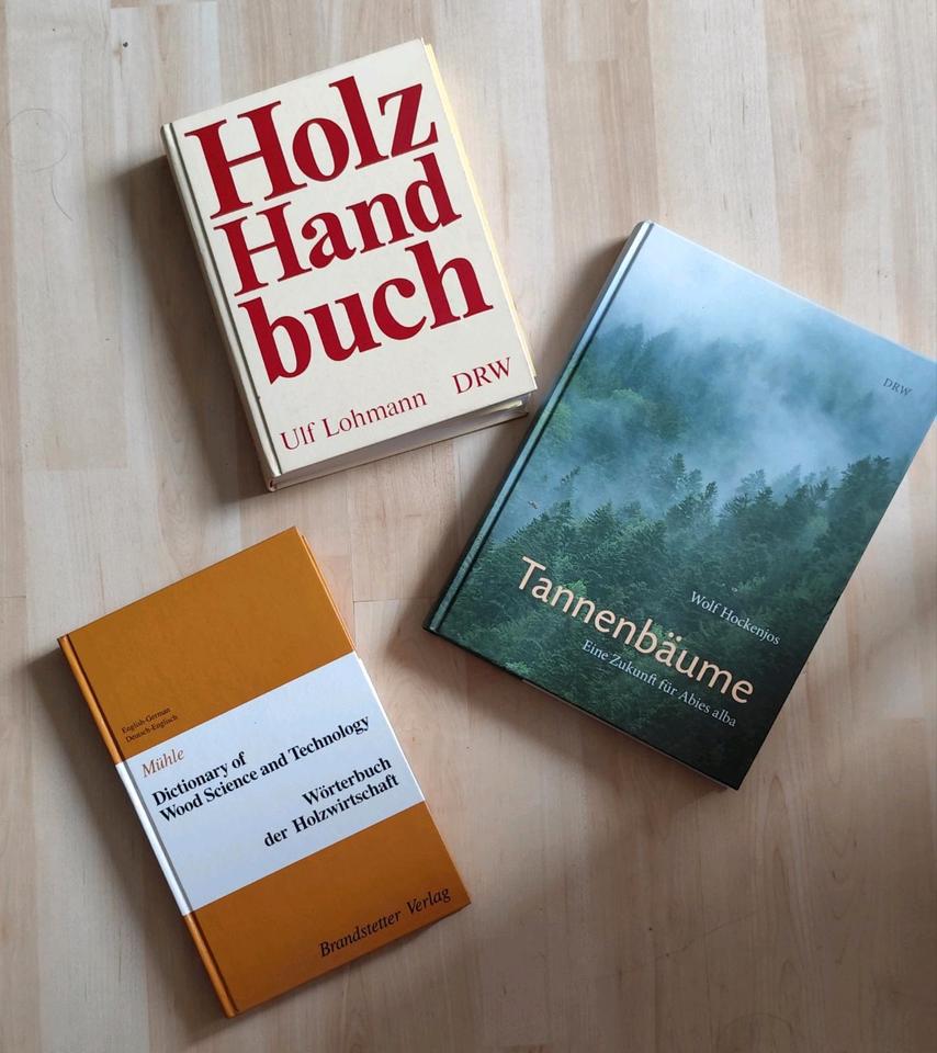 HOLZ HANDBUCH, WÖRTERBUCH ZUR HOLZWIRTSCHAFT, TANNENBÄUME in Oppenau