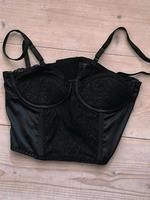 korsett/bustier, cropped, satin und spitze Sachsen - Oberlungwitz Vorschau