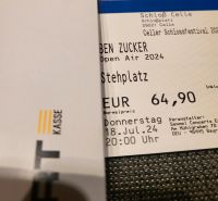 Tickets Ben Zucker in Celle Niedersachsen - Wolfenbüttel Vorschau