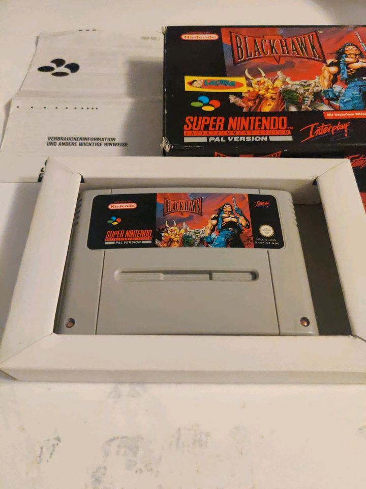 Blackhawk - Super Nintendo Spiel in Bonn