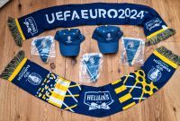 Euro 2024 UEFA Germany Official Lizenz Fan Fanartikel Schal Kappe Wuppertal - Elberfeld Vorschau