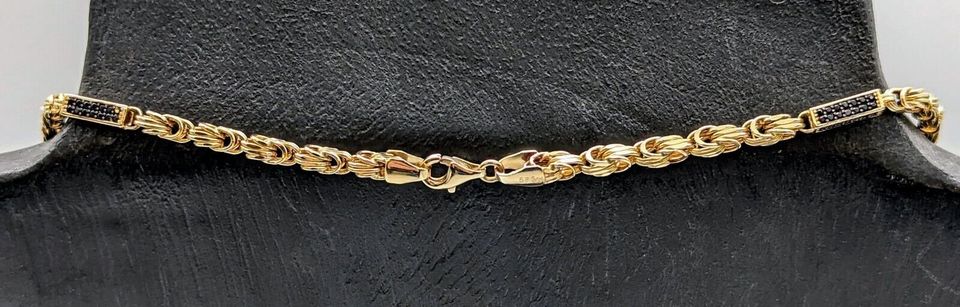 Königskette 585/14K Halskette Kette Gelbgold 61,50cm 14,10Gramm in Kiel