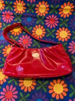 rote glossy Lack Schultertasche 60er Style Nürnberg (Mittelfr) - Mitte Vorschau