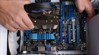 CPU mit Standard Kühler auf Mainboard aufsetzen PC Computer Nordrhein-Westfalen - Rheine Vorschau