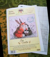 Stickvorlage Kreuzstich Fuchs Hase Dachs bothy threads Sachsen - Nünchritz Vorschau