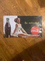 Coca Cola Reklameschild Blechschild Pankow - Prenzlauer Berg Vorschau