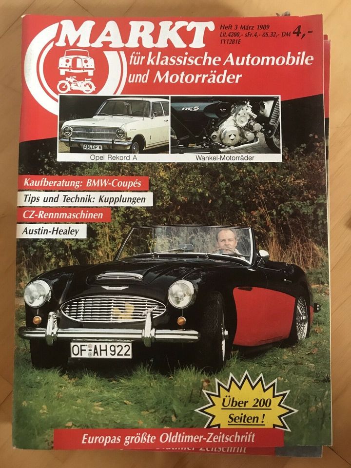 Markt  Automobile Oldtimer 1989 1 2 3 4 5 6 7 8 9 10 11 12 in Wenden