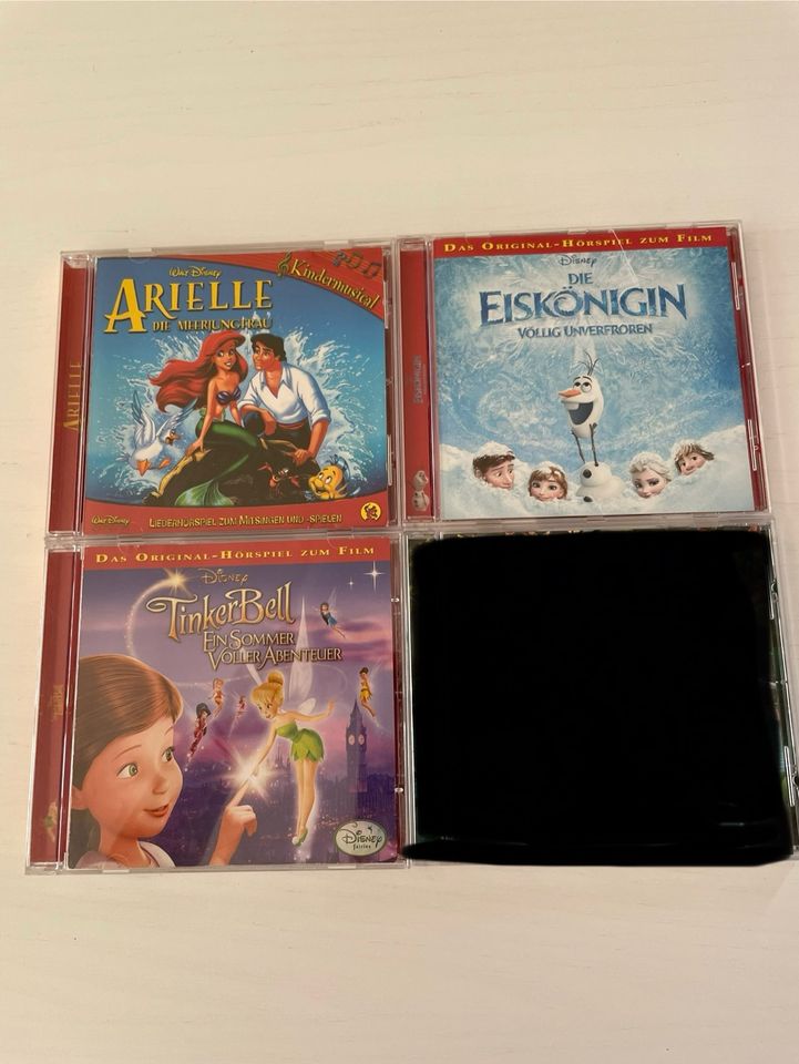 3 CDs, Hörspiele, Eiskönigin, Tinkerbell, Arielle Disney in Willich