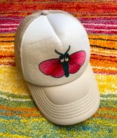 Ethel Vaughn Wide Awake Cap Kappe Mütze Sample Butterfly 80s 90s Hessen - Bischofsheim Vorschau