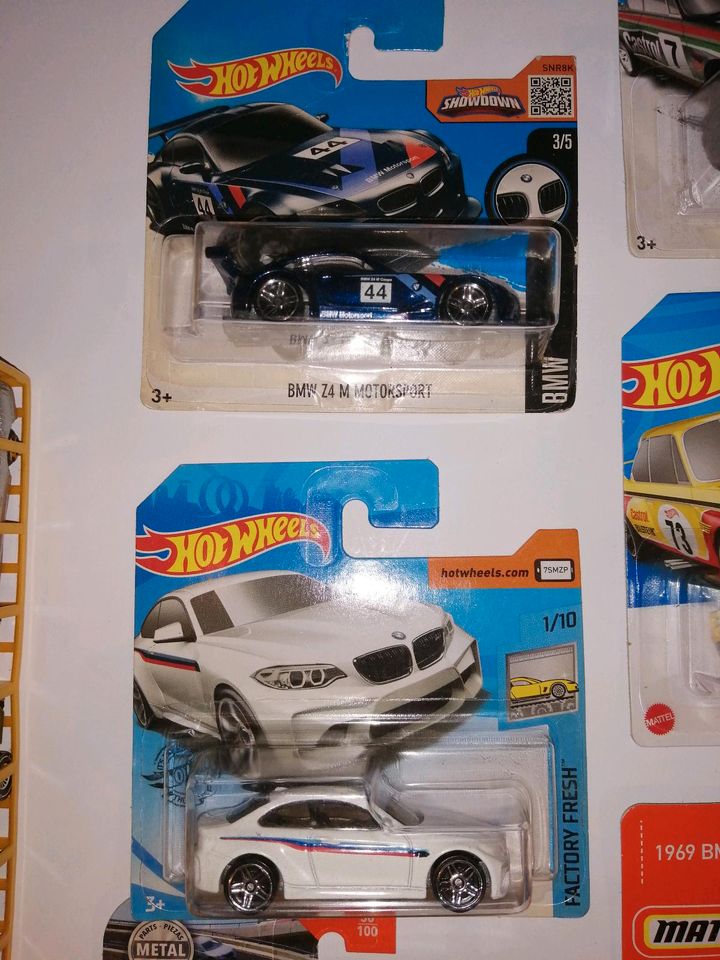 Konvolut BMW Modelle, Matchbox,  siku, hot wheels in Holler