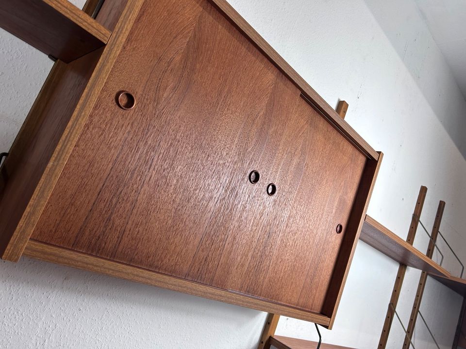 Vintage Teak Regalsystem PREBEN SØRENSEN 60s Schreibtisch Kommode in Delmenhorst