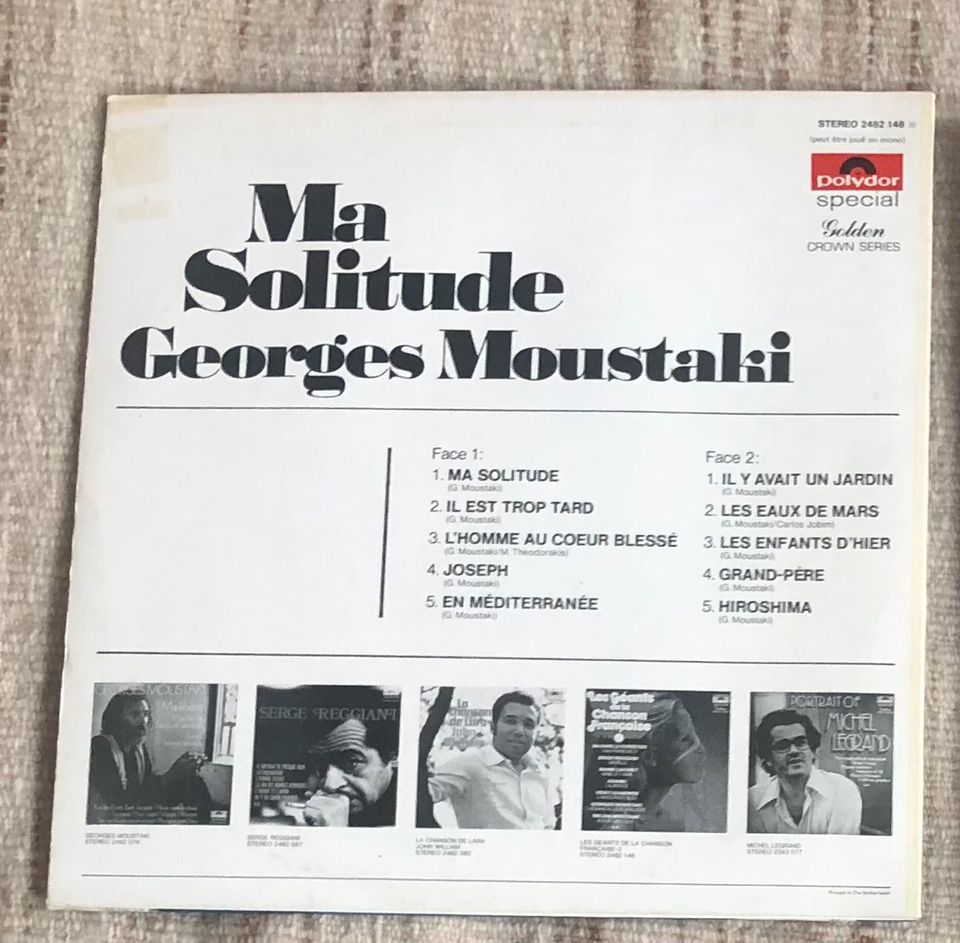 Schallplatten the Beatles Mey Moustaki Vinyl in Hannover