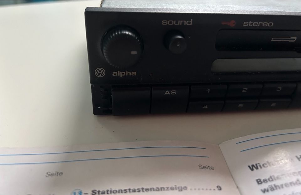 Blaupunkt VW Alpha CC mit Code in Elmshorn