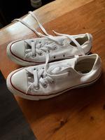 Chucks converse all Star Turnschuhe weiß Schuhe Stoff Bayern - Fürth Vorschau