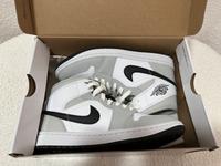 WMNS Air Jordan 1 Mid Grey Fog/ Black White Brandenburg - Fürstenwalde (Spree) Vorschau