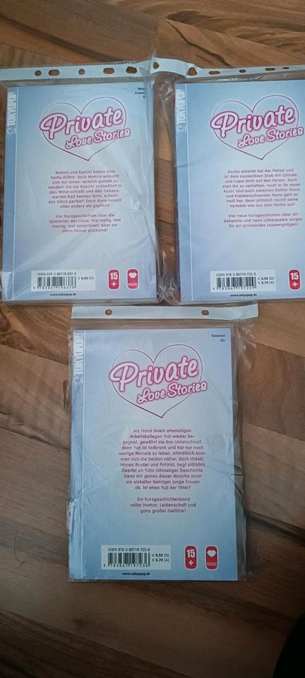 Private Love Stories 1-3 , Maki Enjoji, Manga Romanze, Erwachsene in Marl