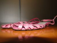 Sandale LEDER sehr flach! pink(41) von GÖRTZ! - TOPP! - Nordrhein-Westfalen - Moers Vorschau