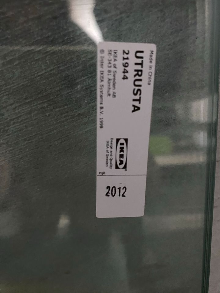 4x IKEA Utrusta Glaseinlegeboden für IKEA Metod in Groitzsch