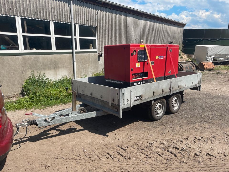 40kVA Stromaggregat Stromgenerator mieten in Langeln