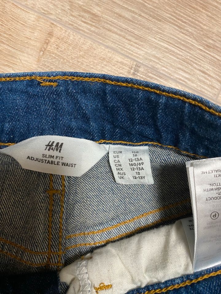 H&M Jeans gr 158 neuwertig in Markneukirchen